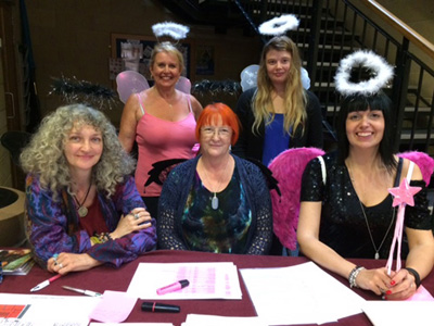 The Angels at JWAAD Summer School ready to welcome you when you check in for this wonderful dance holiday